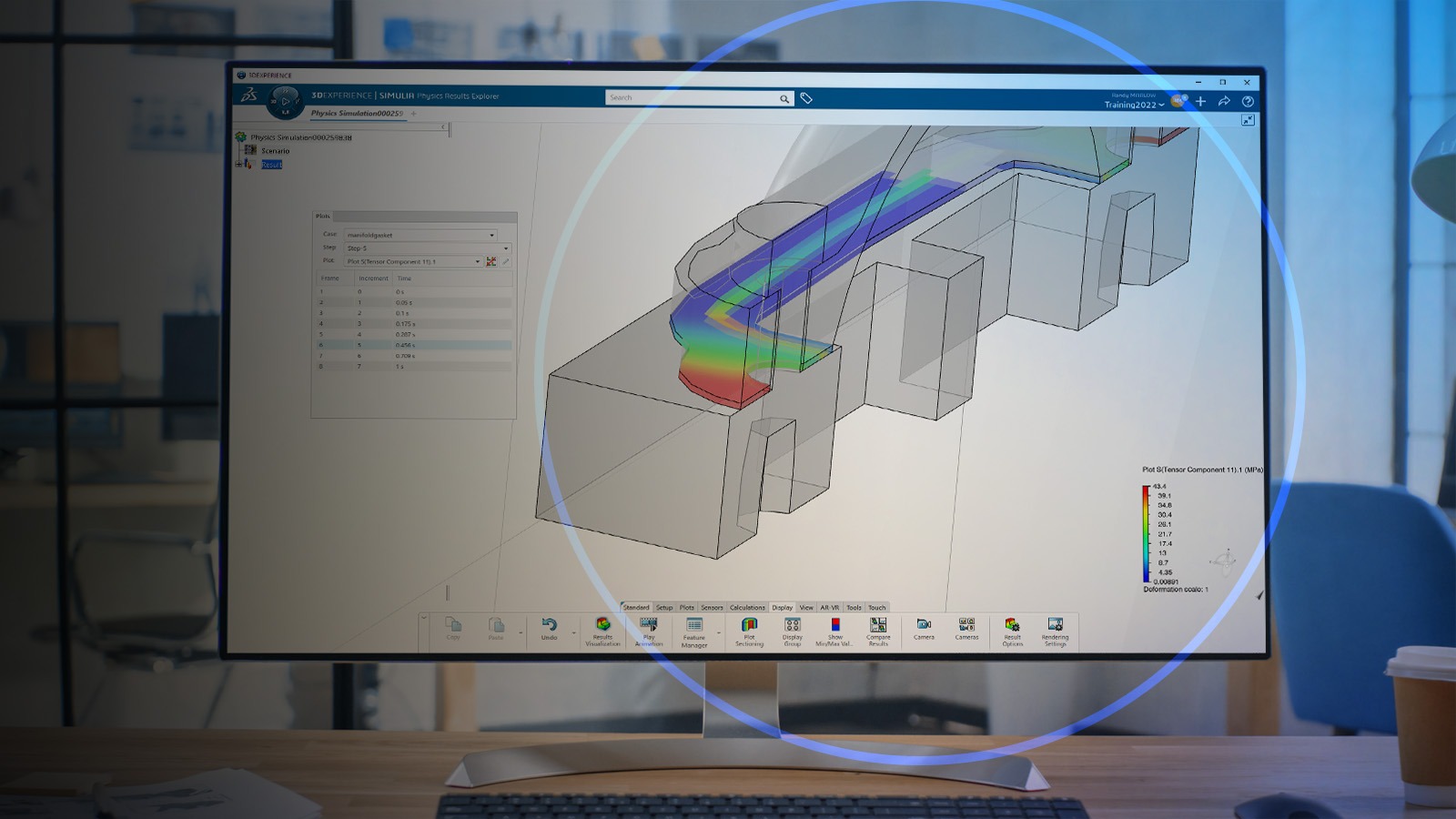 Equipment structural analysis using Abaqus simulation
