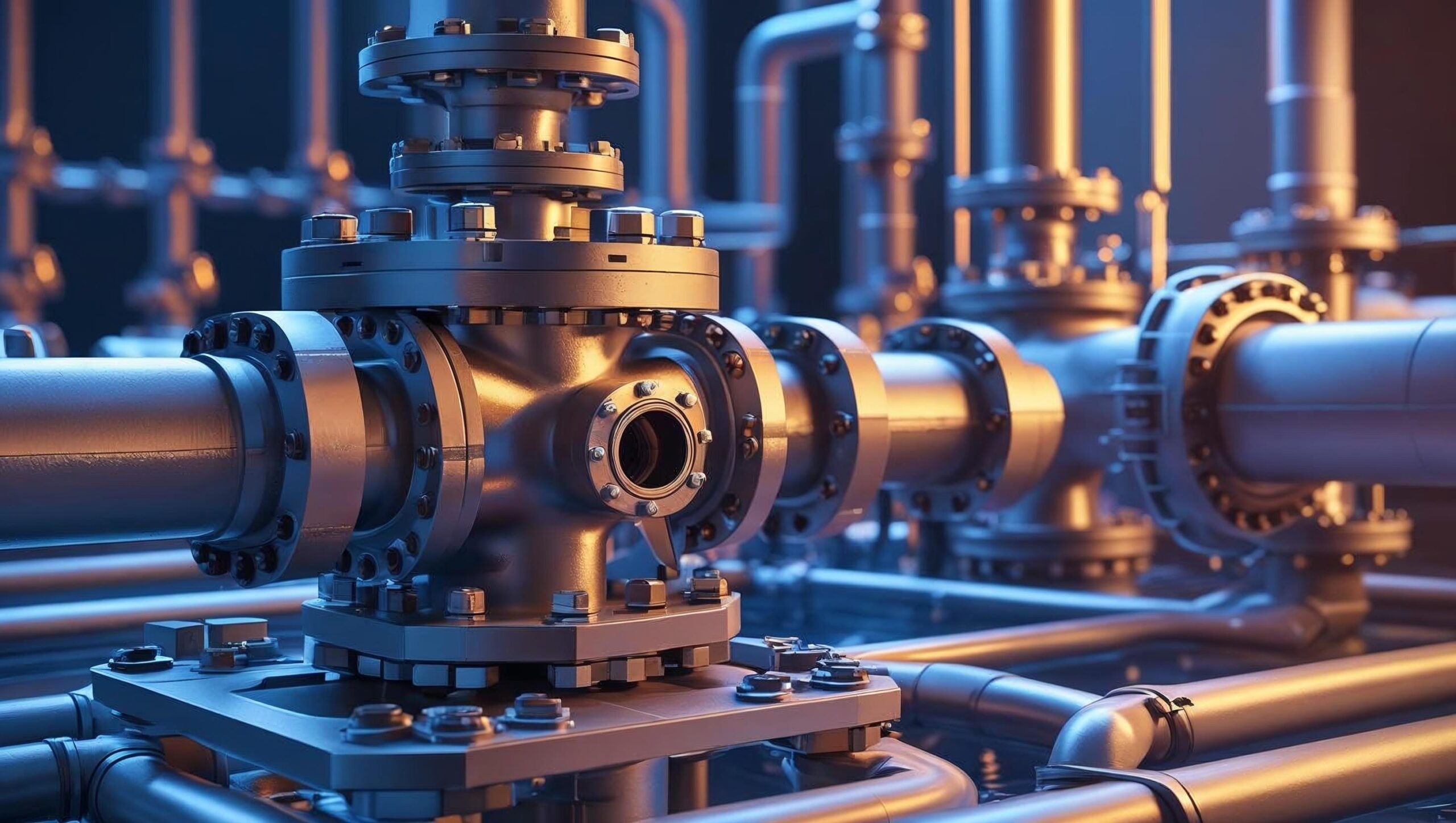 Valve closure and opening water hammer analysis for surge pressure control