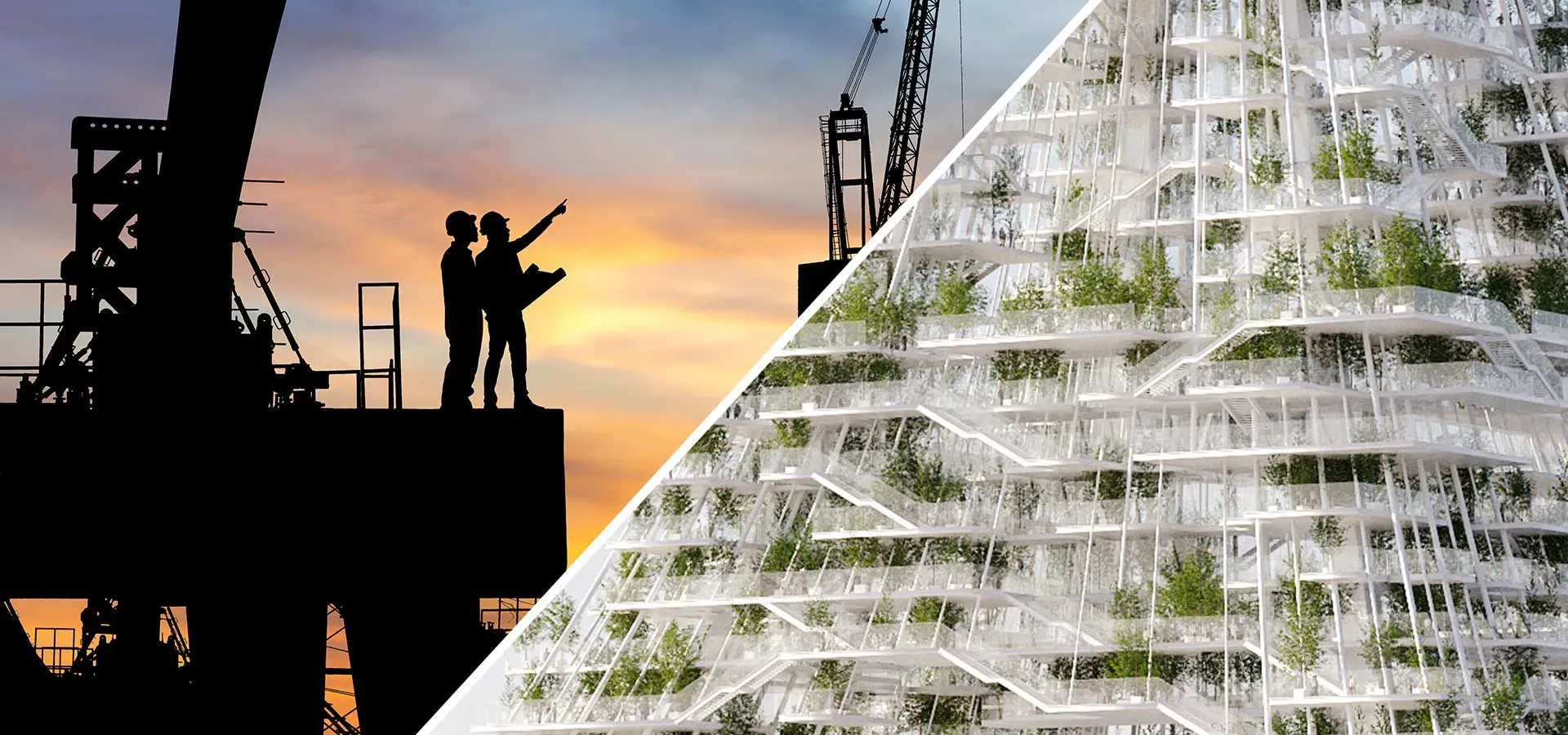 Civil structural FEA engineering analysis and structural simulation for complex structures